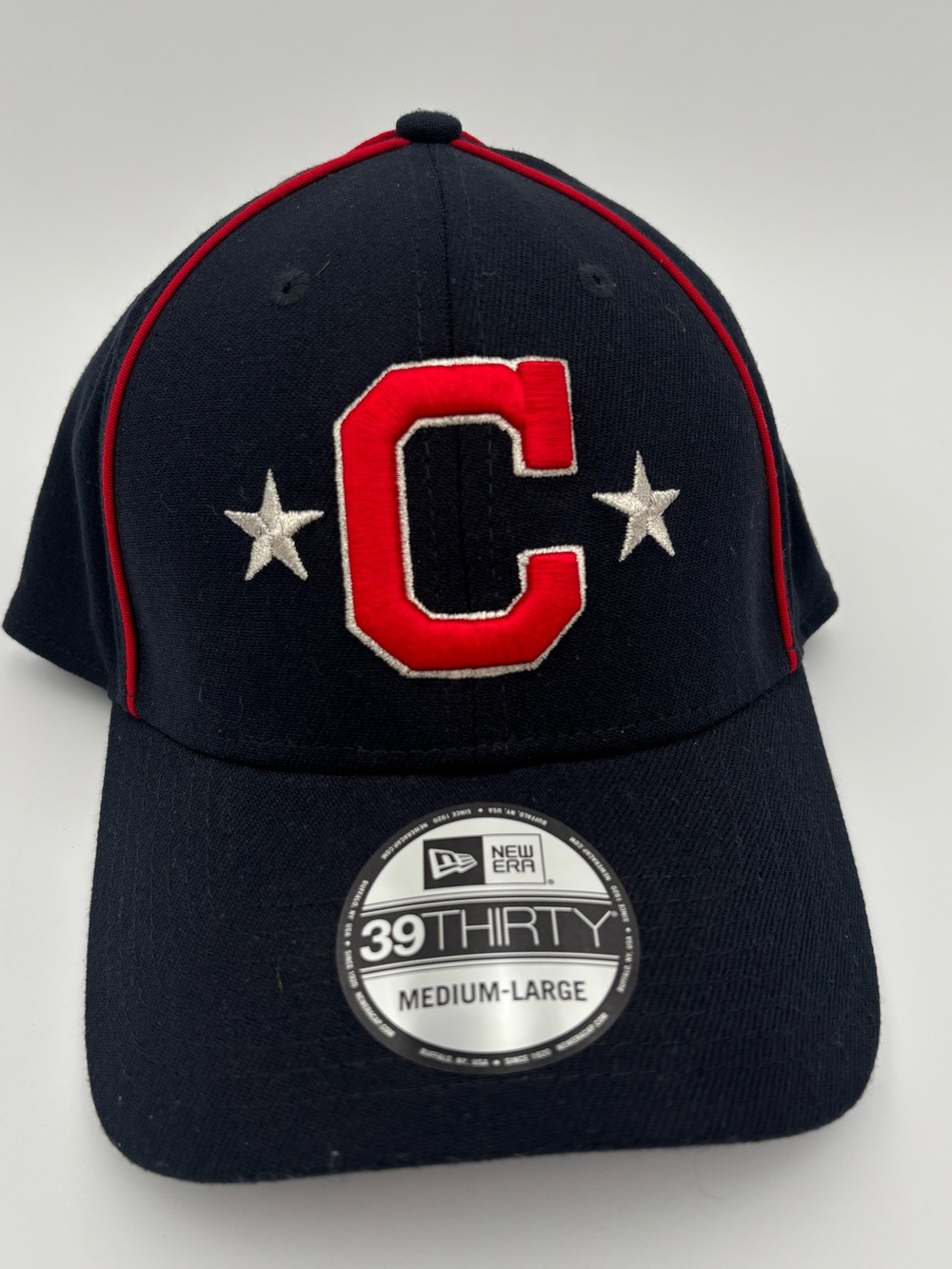 New Era Cleveland Indians 39THIRTY Hat M/L Flex Fit NWT MLB